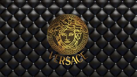 versace logo 2022|versace logo background.